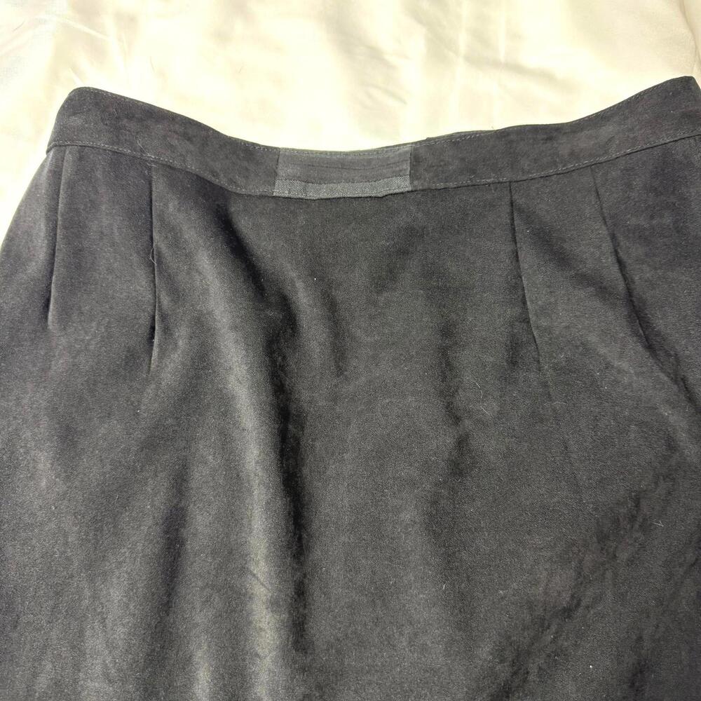 Vintage Women's Joan‎ Leslie Black Pencil Skirt Size 6P